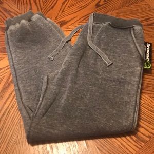 Men’s distressed sweatpants